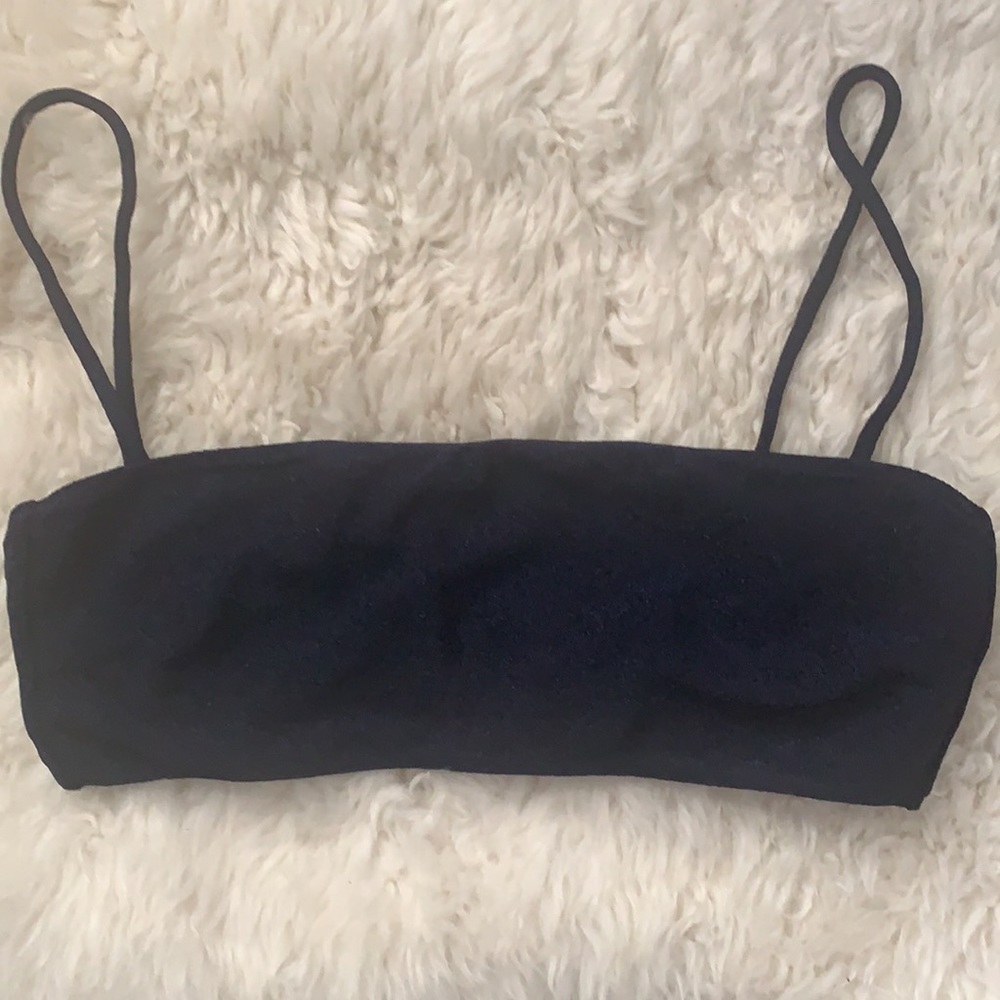 Nookie Lurex Bandeau Swim Top - Picture 3 of 6